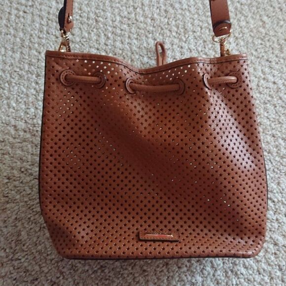 Rebecca Minkoff Star Perforated Bucket Bag - Picture 10 of 12